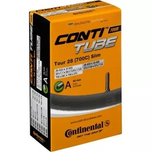 Continental Camera Bicicleta, Tour 28, Slim A40