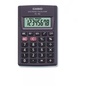 Casio Calculator HL-4A, 8 digits