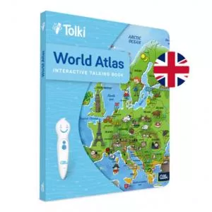 Albi Carte Raspundel Istetel atlasul lumii in limba engleza