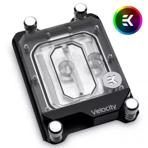 EKWB EK-Quantum EK-Velocity sTR4 D-RGB - Nickel + Plexi (3831109810286)
