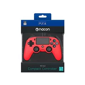 Nacon Wired Compact Color Edition Red Ps4