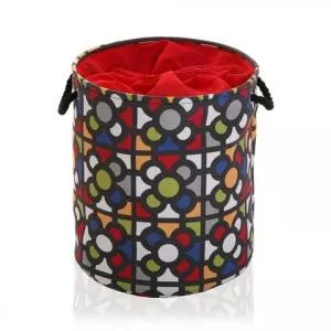 Versa Cos pentru rufe Urbana, 35 x 35 x 40 cm, textil, multicolor