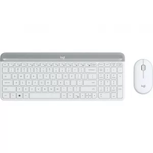 Logitech MK470  RF fără fir QWERTZ Germană Alb