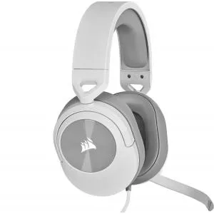 Corsair HS55 SURROUND Wired Gaming Headset — White (EU) CA-9011266-EU
