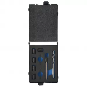 vidaXL Set burghie și cutter pentru sudură, 9 piese, HSS-Cobalt 210385