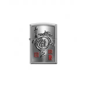 Zippo Bricheta 2452 Dragon Design - Chinese Blessing