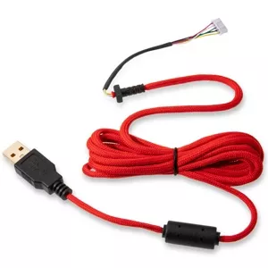 Glorious PC Gaming Race Ascended Cable V2 - Crimson Red