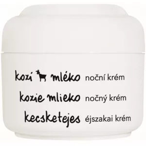 Ziaja Cremă regenerantă de noapte pentru pielea uscată Goat`s Milk 50 ml