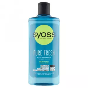 Syoss Șampon micelar pentru păr normal Pure Fresh 440 ml