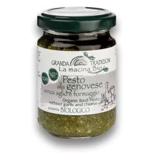 La Macina Bio Pesto genovez BIO vegan din busuioc
