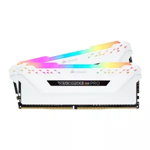 Corsair Vengeance RGB PRO White 16GB DDR4 3200MHz CL16 Dual Channel Kit CMW16GX4M2C3200C16W