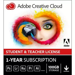Adobe Creative Cloud All Apps, Windows/Mac, INDIVIDUALA, licenta educationala, subscriptie anuala