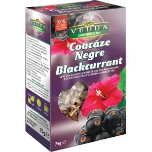 Vedda Ceai de coacaze negre, 75g  