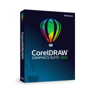 Corel DRAW Graphics Suite 2021 Windows - BOX, DVD