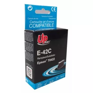 UPrint Cartus cyan   15.5 ml, compatibil T0422 (E-42C)
