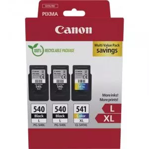 Canon PG-540L x2 + CL-541XL Multipack