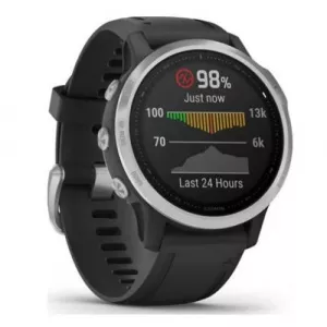 Garmin Fenix 6S Argintiu/Negru