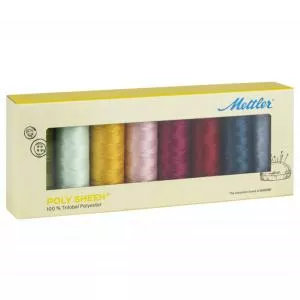 Mettler Ata de brodat POLY SHEEN KIT Modern, 8 bucati