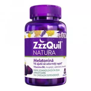 Procter & Gamble ZzzQuil Natura Melatonina -jeleuri x 60