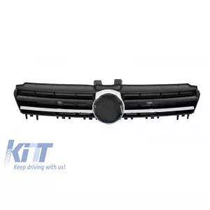 Volkswagen Grila Centrala VW Golf 7 VII (5G) (2012-2017) Rline Design Silver KTX2-FGVWG7C