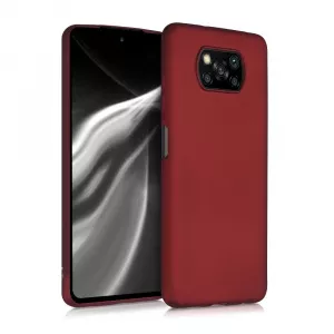 kwmobile Xiaomi Poco X3 (NFC) / Poco X3 Pro, Silicon, Rosu, 53483.36
