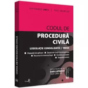 Dan Lupascu Codul de procedura civila