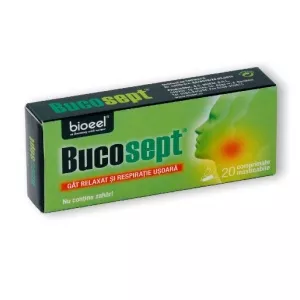 Bioeel Bucosept 20 comprimate