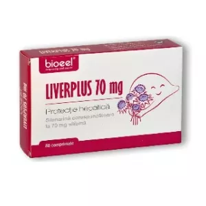 Bioeel Liverplus 70mg 80 comprimate
