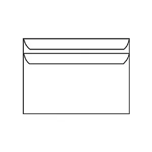 generic Plic C6, 114 x 162mm, autoadeziv, alb, 80 g/mp