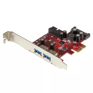 StarTech.com 4-Port PCI Express USB 3.0 Card - 2 External, 2 Internal - SATA Power PEXUSB3S2EI