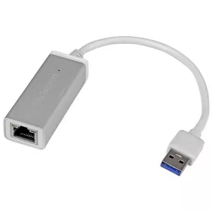 StarTech.com USB 3.0 to Gigabit Network Adapter - Silver USB31000SA