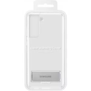 Samsung Husa TPU Galaxy S21 FE 5G, Standing Cover, Transparenta EF-JG990CTEGWW