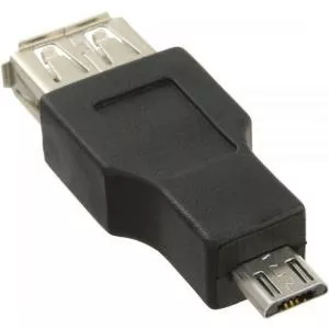InLine Micro USB Adapter Micro-B male to USB A female  (31604)