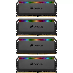 Corsair DOMINATOR® PLATINUM RGB 32GB (4 x 8GB) DDR4 DRAM 3600MHz C16 Memory Kit CMT32GX4M4K3600C16