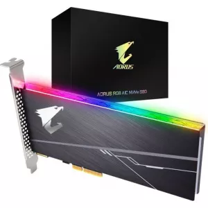 Gigabyte AORUS RGB AIC 512GB PCI Express x4 HHHL Add-in Card