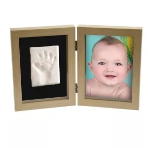 KidZZcast Kit Amprenta bebelus 2D My First Print of Frame Natur
