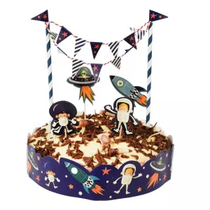 Rex London Set pentru decorat tortul Space Adventures