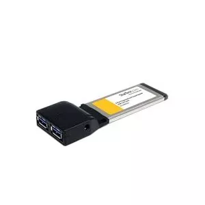 StarTech.com 2 Port ExpressCard SuperSpeed USB 3.0 Card Adapter with UASP Support ECUSB3S22