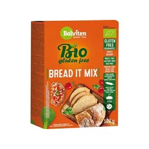 Paradisul Verde Mix de Faina pentru Paine Fara Gluten Bio 500 grame Balviten