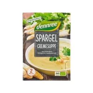 dennree Supa Crema de Sparanghel Bio 45 grame