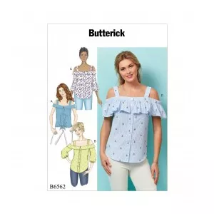 Butterick Tipar top B 6562