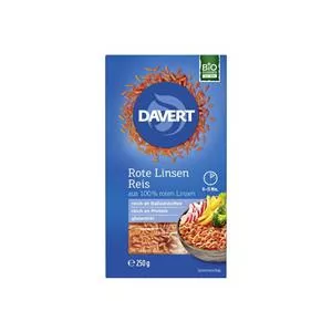 Davert Linte Rosie in Forma de Orez Fara Gluten Bio 250 grame