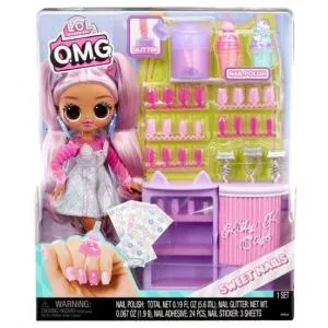 LOL Papusa Surprise, Omg Sweet Nails, Kitty K Cafe