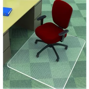 Q-Connect Covoras PVC transparent pt mocheta 150 x 120cm - dreptunghiular
