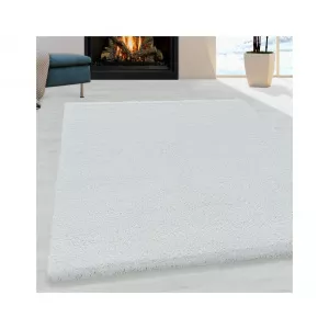 Ayyildiz Carpet Fluffy White 160x230 cm