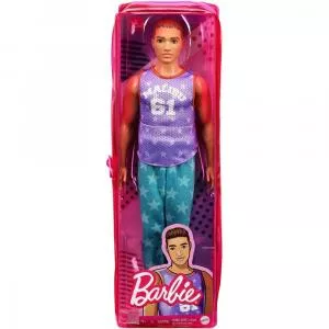 Mattel BARBIE Fashionistas PAPUSA BAIAT FASHIONISTAS CU MAIEU MALIBU VIOLET SuperHeroes ToysZone
