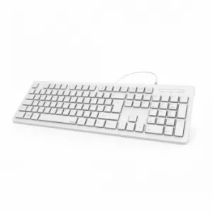 HAMA Tastatură cu fir „KC-200”, albă, layout US U8182680