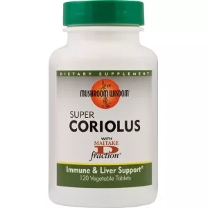 Secom Super Coriolus 120 tablete Mushroom Wisdom