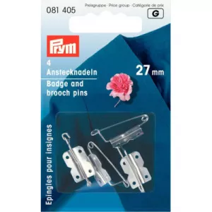 Prym Ace de siguranta pentru atasat brose, insigne, ecusoane