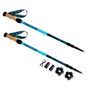 Spokey Bete trekking telescopice Creek, 3 segmente, 105-135 cm